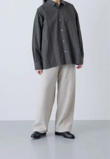 카구레 더블 페이스 이지 팬츠 오트밀