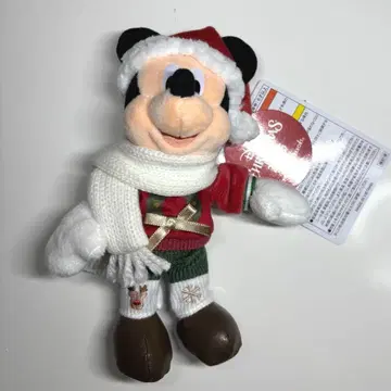 2025 크리스마스 디즈니 미키 인형 배지