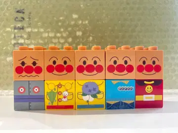 호빵맨 블록 라보 세트