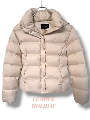 르 수크 베이지 다운 자켓 사이즈 38