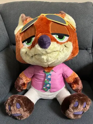 주토피아2 슈퍼 라지 봉제 인형 닉 와일드 디즈니