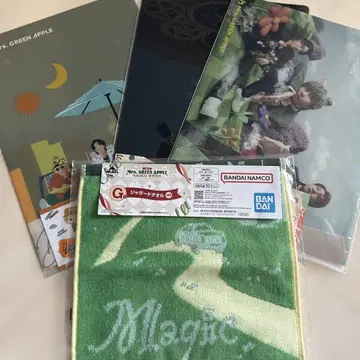 Mrs. GREEN APPLE 클리어 파일 & 타월 세트