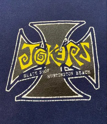 JOKER'S SKATE SHOP 롱티 새상품 레어 모델 스티커 포함