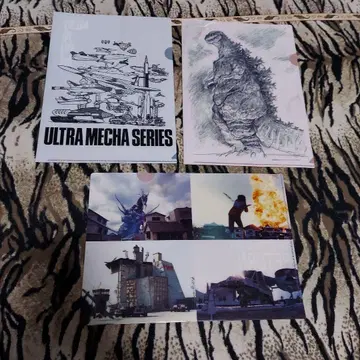 미사용 안노 히데아키전 클리어 파일 3장 세트 판매!