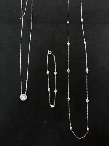 새상품급 Silver925 각인 목걸이 팔찌