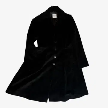 앵커우먼 플레어 코트 페미닌 실루엣 ( L ) 울 혼방 고급