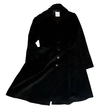 앵커우먼 플레어 코트 페미닌 실루엣 ( L ) 울 혼방 고급