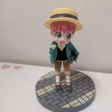 스파이 패밀리 아냐 핑크 머리 캐릭터 피규어