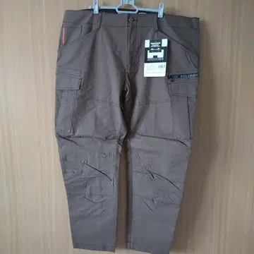 새상품 6L 남성용 HUMMER 스트레치 카고 팬츠 브라운