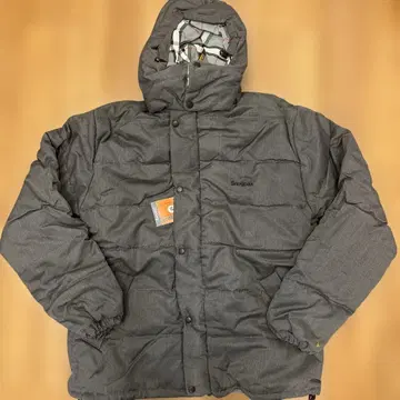 Snugpak 다운 자켓 후드 부착 그레이 미사용 M 영국제