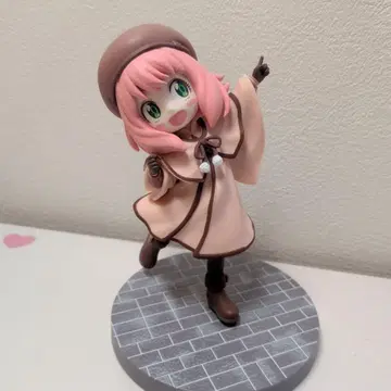 스파이 패밀리 아냐 애니메이션풍 피규어 핑크 머리