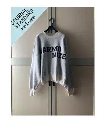 저널 스탠다드 리룸 HARMONIZE 로고 니트