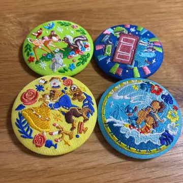 디즈니 자수 캔뱃지 2