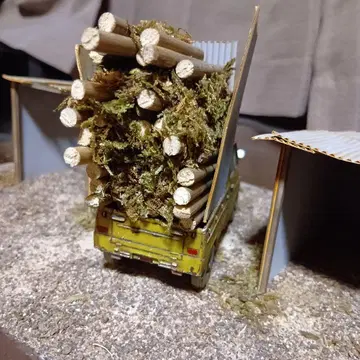 혼다 T360 과적재 1/32 완성품.