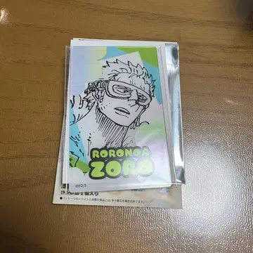 원피스 점프샵 스탠딩 클리어 카드 컬렉션 조로 1