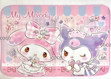 룸 매트 마이멜로디 쿠로미 러그 카펫 산리오 마이멜로디