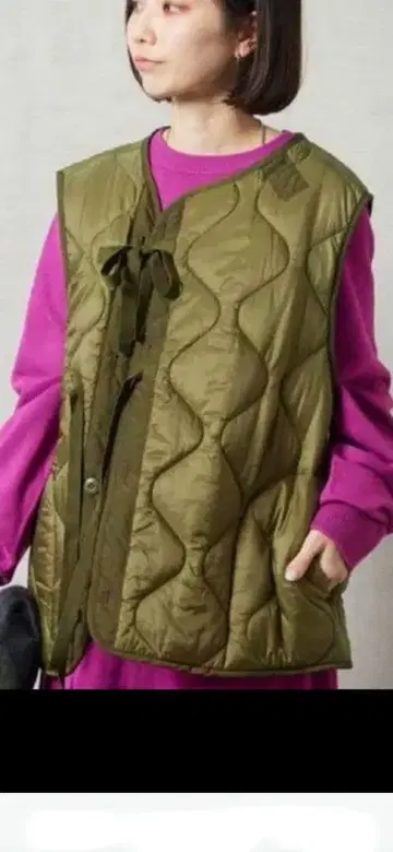 프릭스스토어 극한용 퀼팅 라이너 올리브