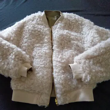 베이지 카키 리버서블 새상품 자켓