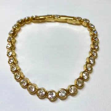 스와로브스키 테니스 팔찌 골드 etc445