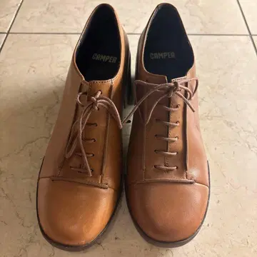 CAMPER 펌프스 힐 브라운 24.0cm