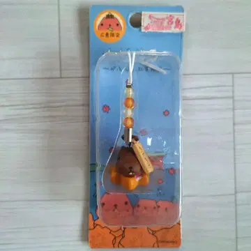 히로시마 한정판 카피바라 씨 가후가후 단풍만쥬 참 스트랩