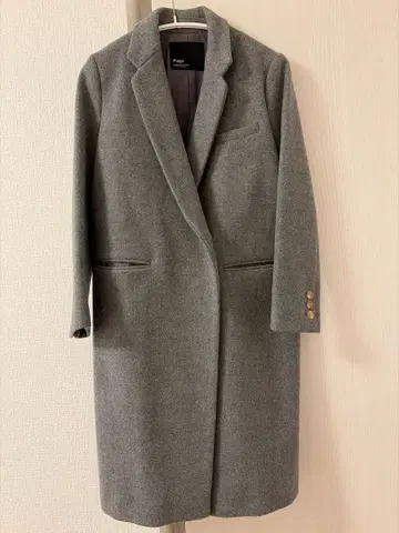 새상품급 플라주 PLAGE 100% 울 체스터 코트 여성용