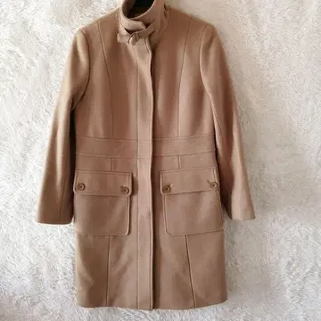 [ 레스 빠세 ] 울 베이지 피코트 F