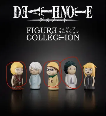 [ 데스노트 ] DEATHNOTE 가챠가챠 키라 L 멜로