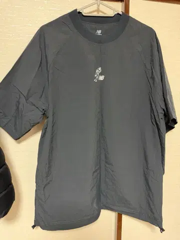 오타니 쇼헤이 우븐 숏 슬리브 탑