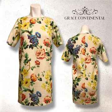 [ 새상품급 ] 사이즈 34 그레이스 콘티넨탈 미니 원피스