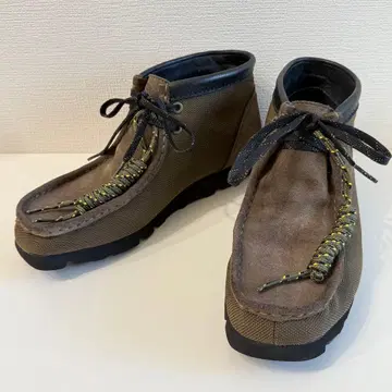 레어 컬러 새상품급 클락스 왈라비 부츠 GTX 비브람 26cm