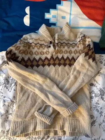 L.L.Bean 페어아일 패턴 스웨터 S 사이즈