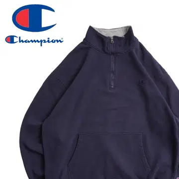 Champion 00s 하프 지퍼 맨투맨 XL 네이비