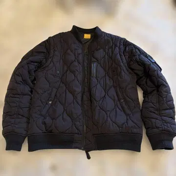 FR2 블랙 퀼팅 자켓