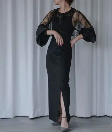 Lady set 레이스 탑 드레스