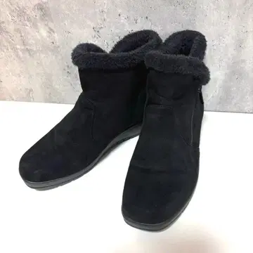 새상품급 [rakuchine] 숏 기장 어그 부츠 블랙 24cm 내 보아