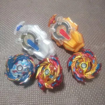 베이블레이드 세트 스핀 기능 포함