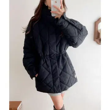 새상품 클래식 엘프 충전솜 퀼팅 블루종 XL 빅 사이즈