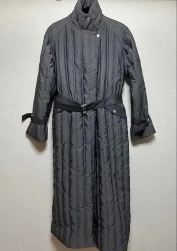 [ 미사용 새상품 ] &gaime 앙제 롱 코트 다운