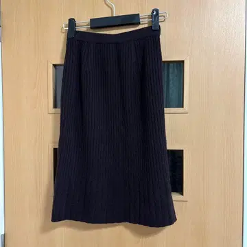 진한 보라색 니트 스커트 YUKI TORII 일본제