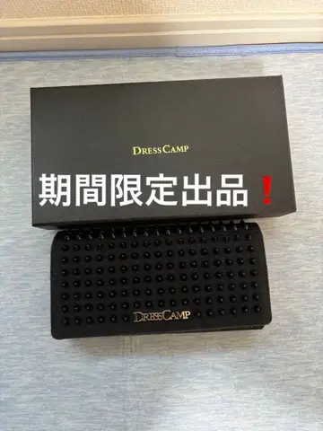 DRESSCAMP 스터드 장지갑 블랙