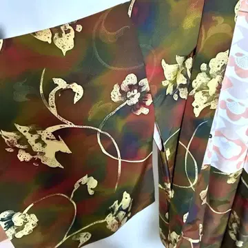 겉옷 순수 실크 기모노 캐주얼 코몬 이중 기모노