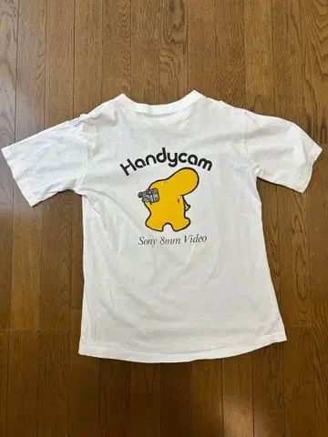 80s 90s SONY Handycam 8mm video 티셔츠