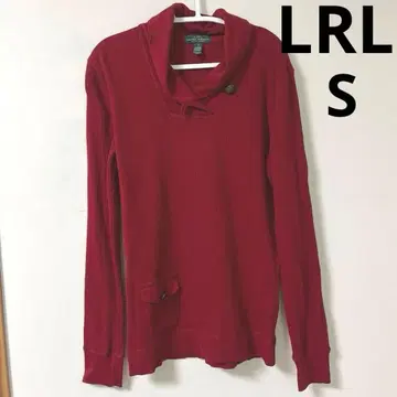 로렌진스 LRL 긴팔 티셔츠 레드 S 사이즈 롱티