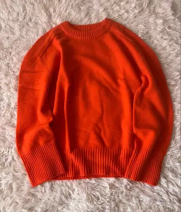 컨디션 최상 Mila Owen 울 캐시미어 래글런 크루 니트 풀오버