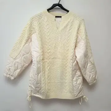 YAMADAYA 야마다야 [ RADIATE ] 아이보리 케이블 니트