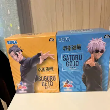 주술회전 고죠 사토루 게토 스구루 피규어 Luminasta