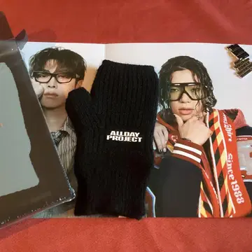 allday project merch fingerless gloves