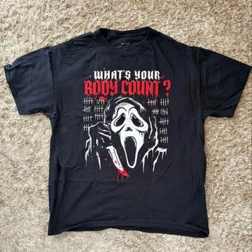 Ghost Face 스크림 마스크 T셔츠 L