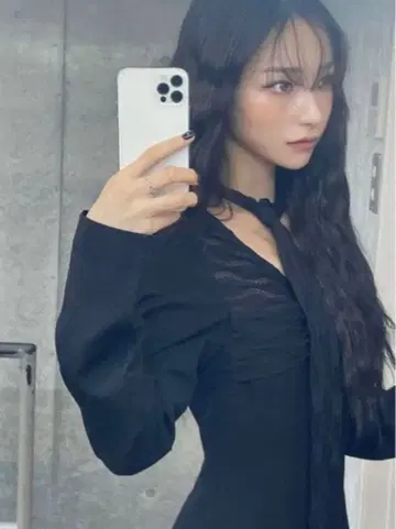 melt the lady back tie mini dress